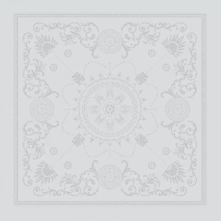 Serviette pur coton coloris blanc diamant