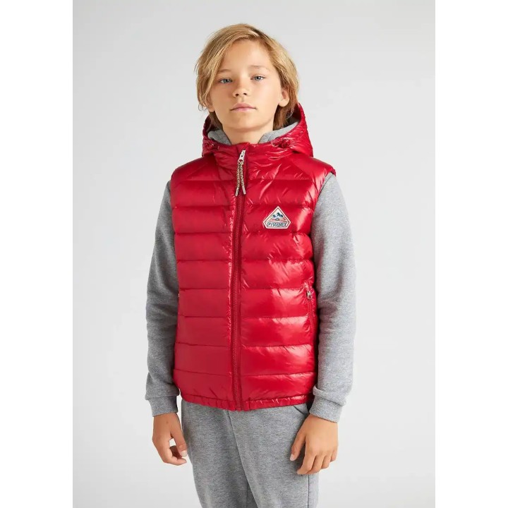 Doudoune sans-manche enfant Pyrenex Cheslin rouge