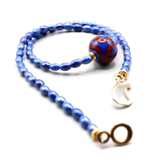 Collier Murano Volupta Nacre Bleue