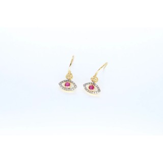 Boucles d'oreilles Ruby Eyes