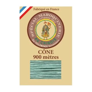 Fil maroquinerie petit cône 28/2 - 448 - Jade