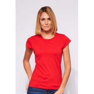 Vente Tee-shirt Femme made in France LOUISON rouge - Fil Rouge