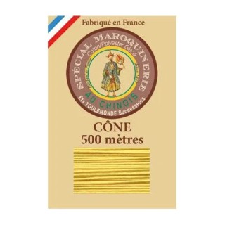 Fil maroquinerie petit cône 28/4 - 239 - Poussin