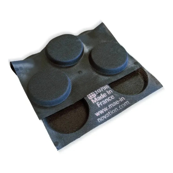 Moule hamburgers GN1/1 8 alvéoles - Ø114X18 mm