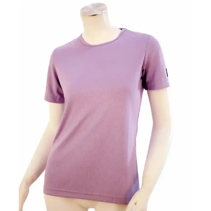 t-shirt femme manches courtes WAKA Lavande - XS