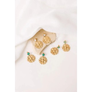 Boucles Magalie - Aventurine