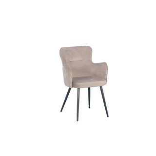 Chaise WING sand white