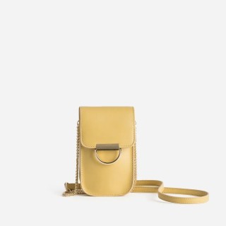 Pochette-téléphone TEXTO banana cream