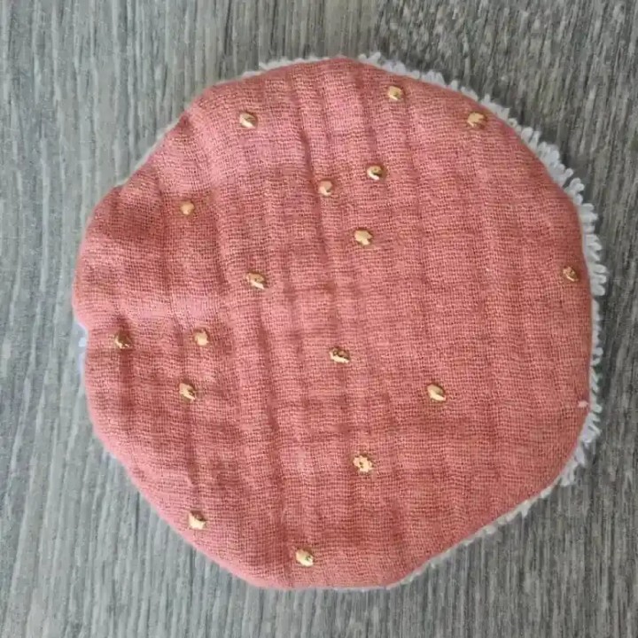 La QUINZAINE des disques démaquillants lavables bambou - en double gaze de coton