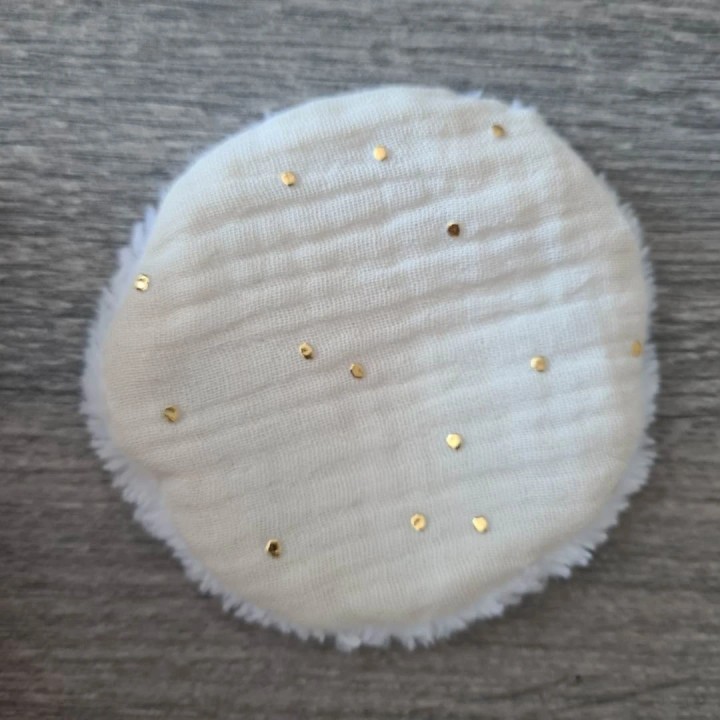 La QUINZAINE des disques démaquillants lavables bambou - en double gaze de coton