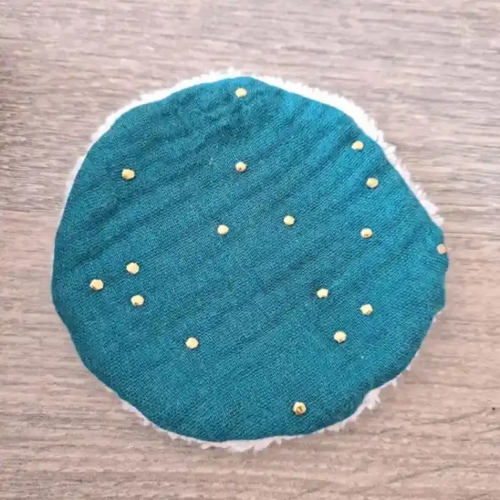 La QUINZAINE des disques démaquillants lavables bambou - en double gaze de coton