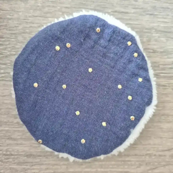 La QUINZAINE des disques démaquillants lavables bambou - en double gaze de coton