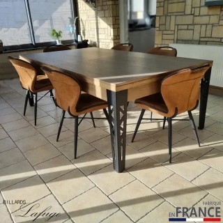 Billard haut de gamme : Eiffel à pieds métallique