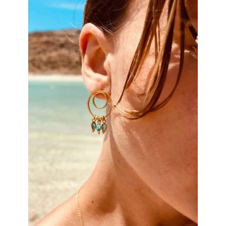 Boucles d'oreilles Azuri