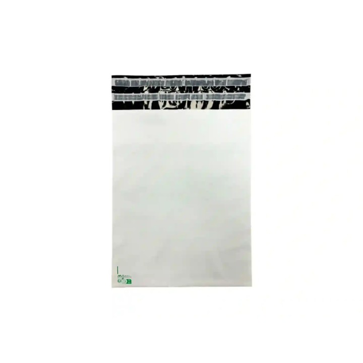 50 Enveloppes plastique Aller Retour 60 microns N°2 - 320x410mm