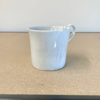 Tasse à anse fleur Marie-Antoinette - XL (13.5x10.5 H10)