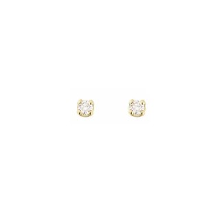 Boucles d'Oreilles Puces Diamants