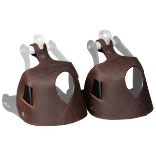 Paire de coques pour étriers Bi-relax Alu