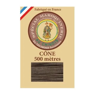 Fil maroquinerie petit cône 28/4 - 518 - Taupe