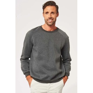 Vente Sweatshirt Homme made in France ROMEO gris foncé - Fil Rouge