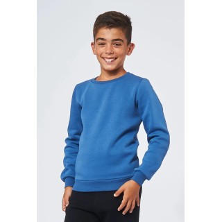 Vente Sweatshirt Enfant made in France ARMAND bleu cobalt - Fil Rouge