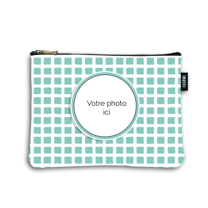 Pochette Barcelone +Carré Jade+