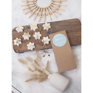 Fondants Parfumés DETOX (8x15g) | Citronnelle + Gingembre + Orange