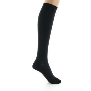 Chaussettes hautes femme en maille ajourée - Soie naturelle