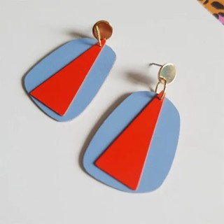 Boucles d’oreilles « Jasper Bingo » – Rose Bouchon