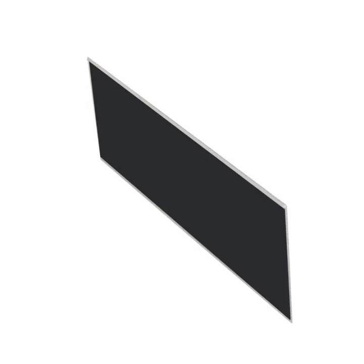 Plaque contremarche métal à coller 100mm x 3000mm | Wattelez