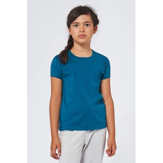 Vente Tee-shirt Enfant made in France RAFFAELA pétrole - Fil Rouge