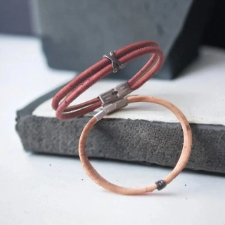 Bracelet en liège - Bijoux unisexe X