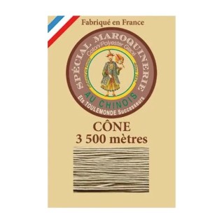 Fil maroquinerie grand cône 28/2 - 359 - Gris