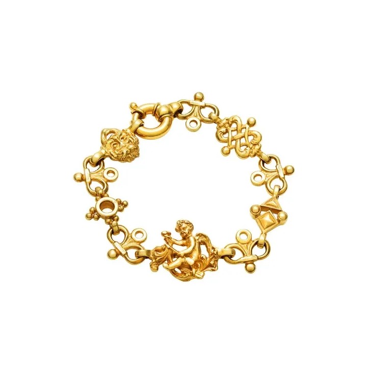 Bracelet Marelie baroque en or Tournaire