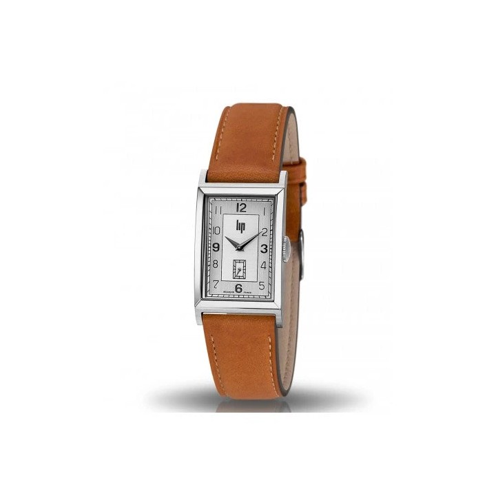 Montre Lip - Churchill T18 bracelet marron moyen