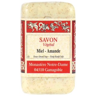 Savon miel-amande - Monastère Notre-Dame de Ganagobie