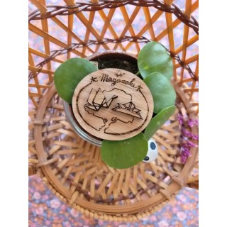 Boucles d’oreilles Bois : L’esprit Maganoki