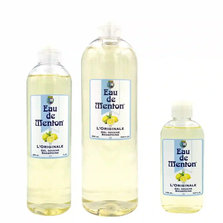 Eau de Menton L'Originale - Gel Douche et Bain Moussant - Prestige de Menton