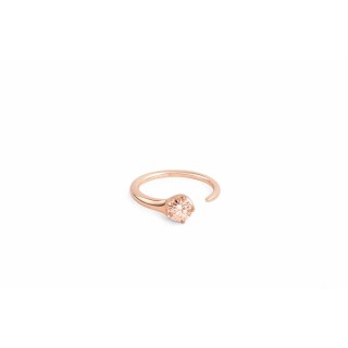 Bague Ouverte Elixir - Fancy Light Pink 0.56ct