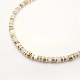 Collier Elwood blanc