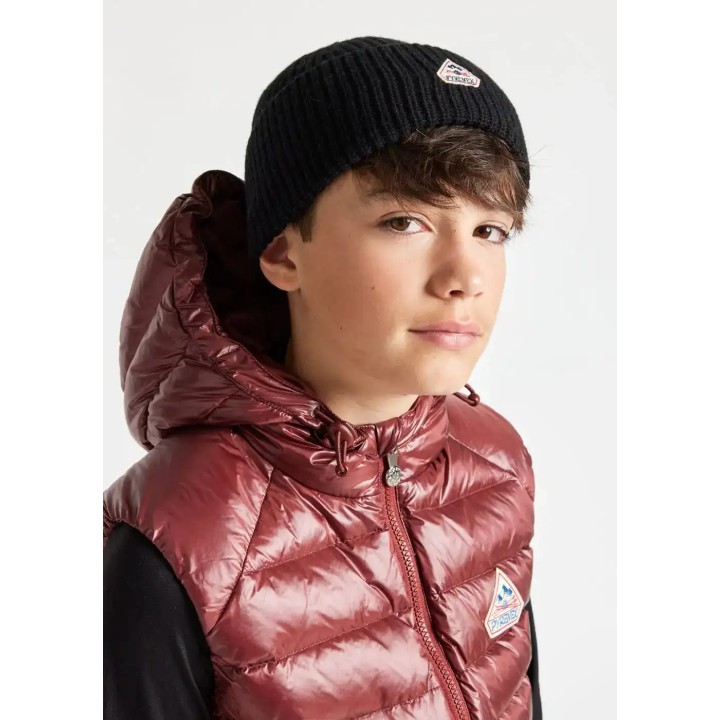 Bonnet enfant Pyrenex Frej en laine Black
