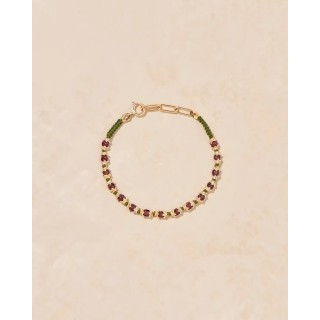 Bracelet Kamilah Grenat