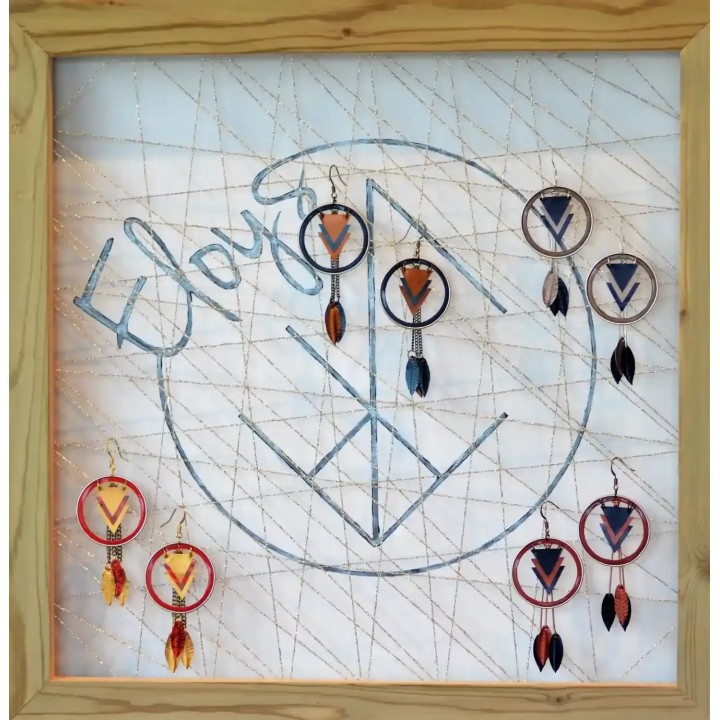 COMALINE - Marron et Ivoire