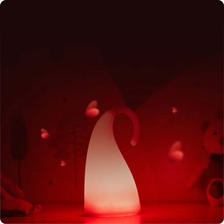 BYE BLUES | La lampe lumière rouge - Aide au sommeil