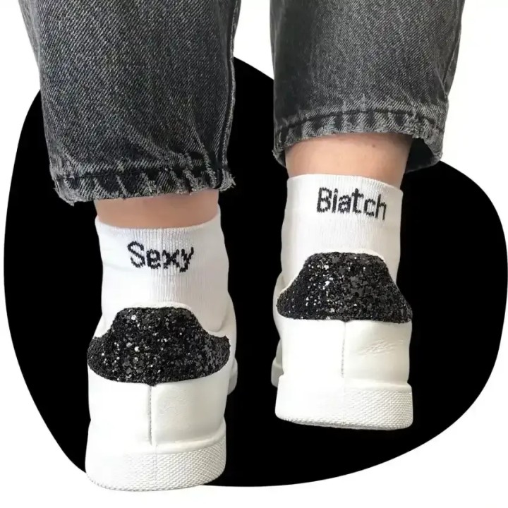 Chaussettes dépareillées Sexy Biatch - 36/40