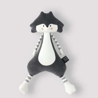 Grande Peluche "Gordon le Loup" - Nature