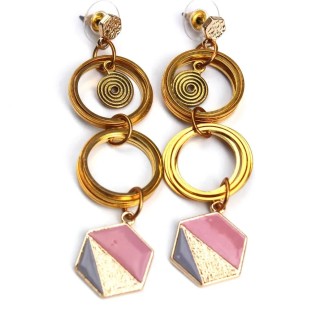 Boucles puces d'oreilles Graphic Rondallia