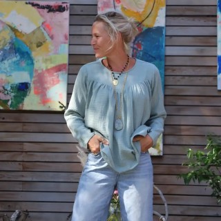 Collier Célébration turquoise africaine