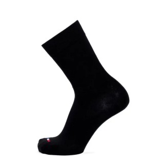 Les unies - chaussettes homme - coton noir