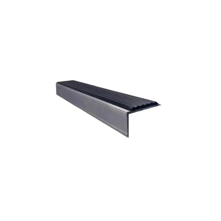 Nez de marche simple intérieur avec insert 39mm x 23mm L.3000mm | Wattelez